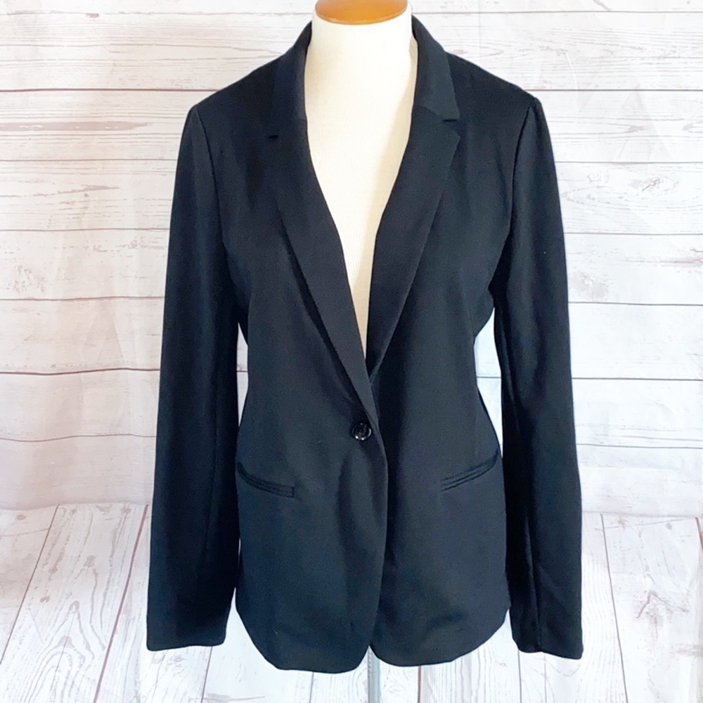 🆕Banana Republic Black Work Blazer Size 12